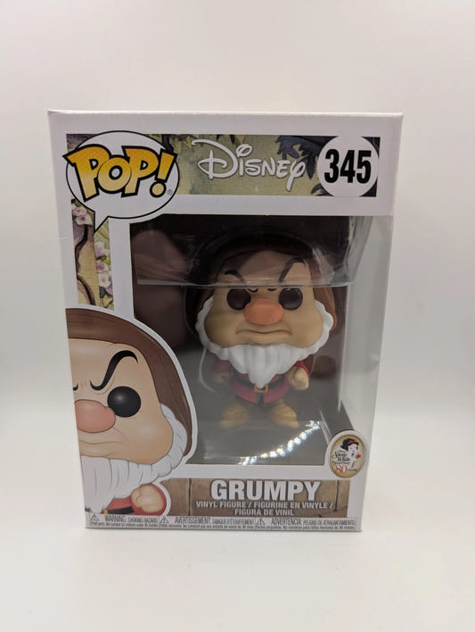 Grumpy - Snow White & The Seven Dwarfs - Funko POP! Vinyl - #345 FRENLY BRICKS - Open 7 Days