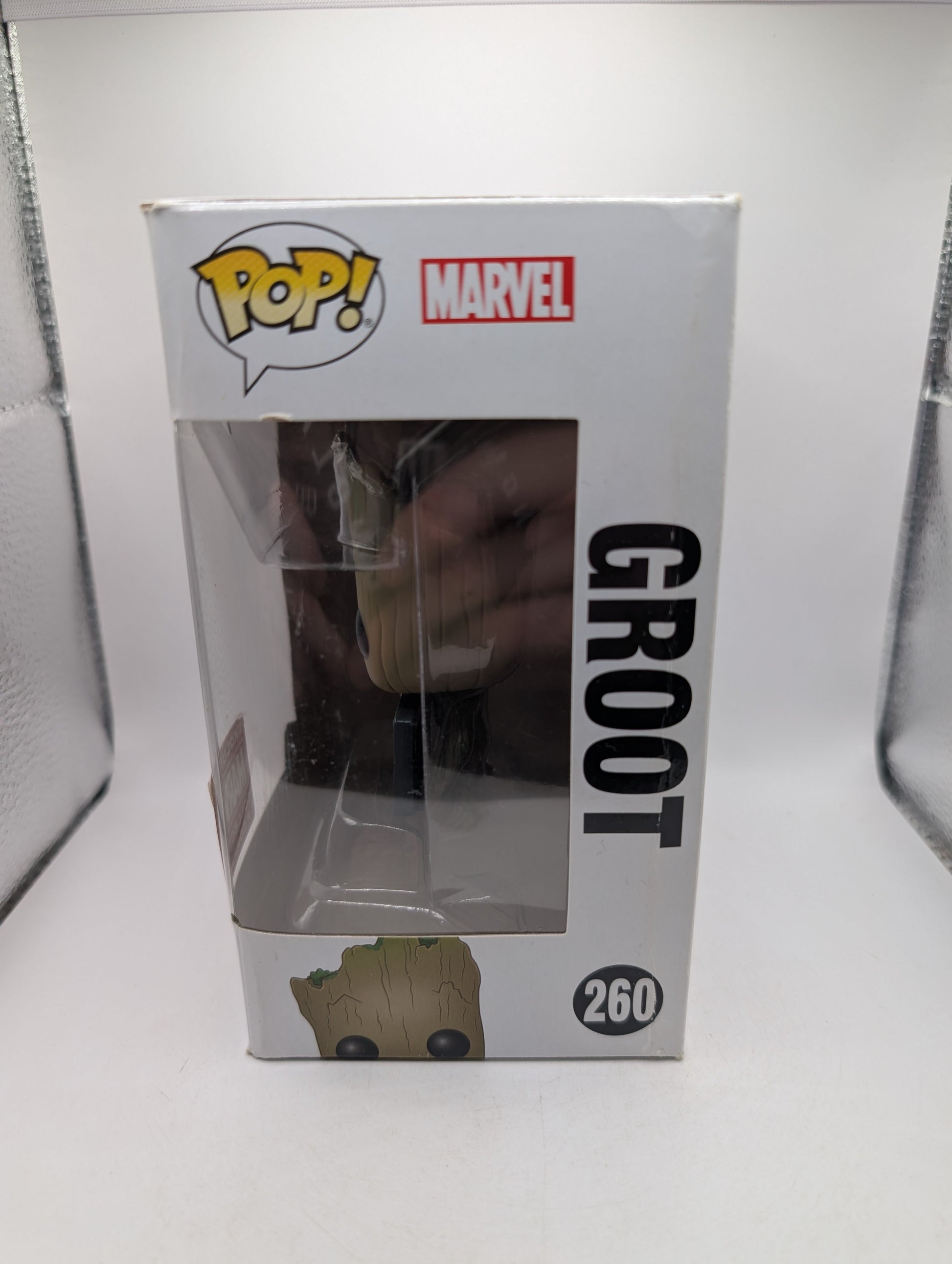 Funko Pop! Groot w/Mix Tape #260 - Marvel Collector Corps Exclusive FRENLY BRICKS - Open 7 Days
