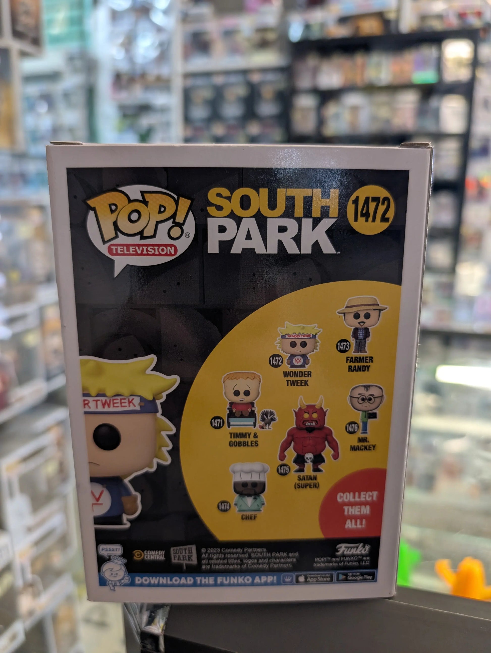 Wonder Tweak #1472 (Funko Pop!, South Park) FRENLY BRICKS - Open 7 Days