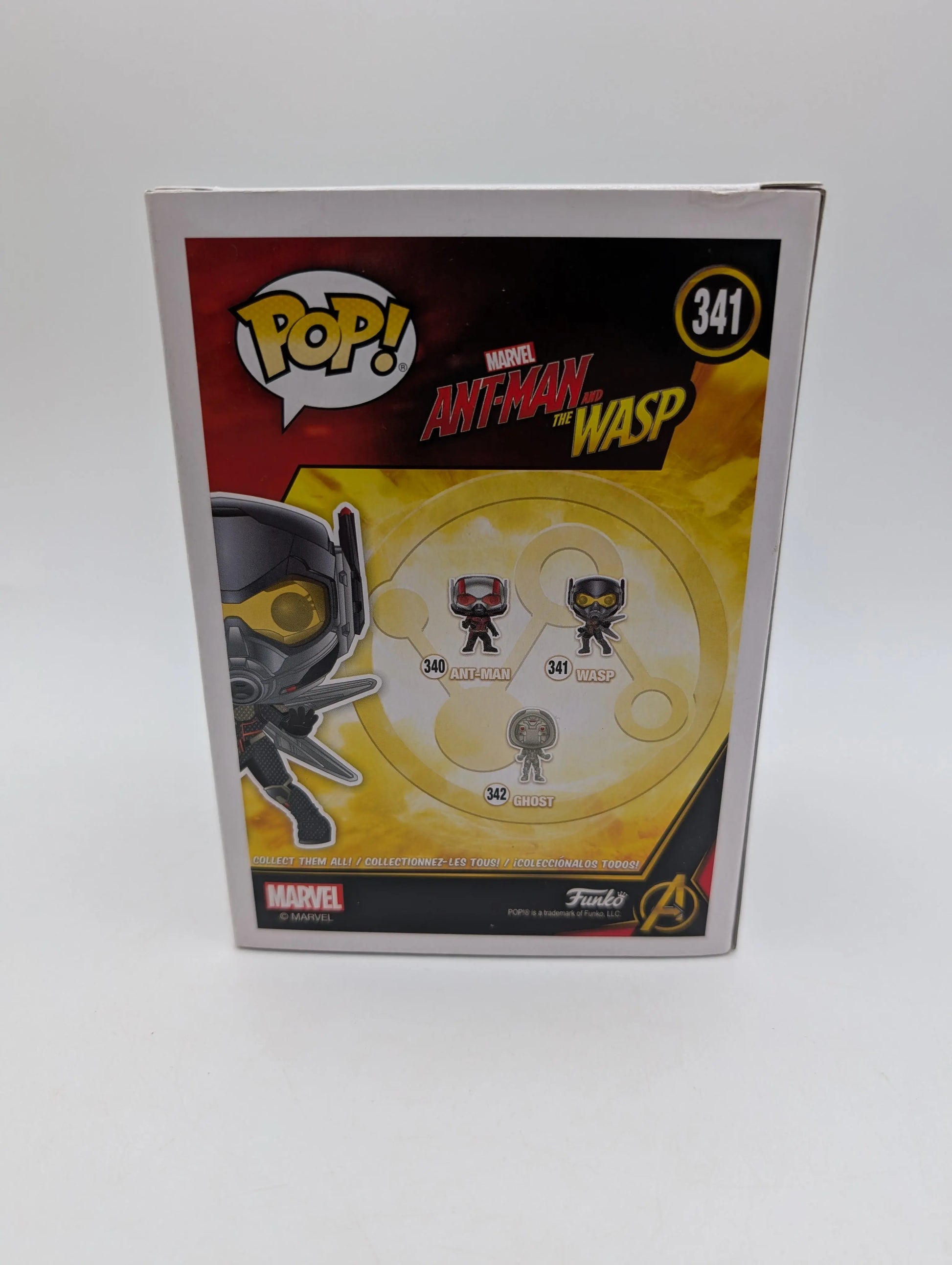 Ant-Man and the Wasp-CHASE  Wasp Pop! Vinyl # 341 FRENLY BRICKS - Open 7 Days