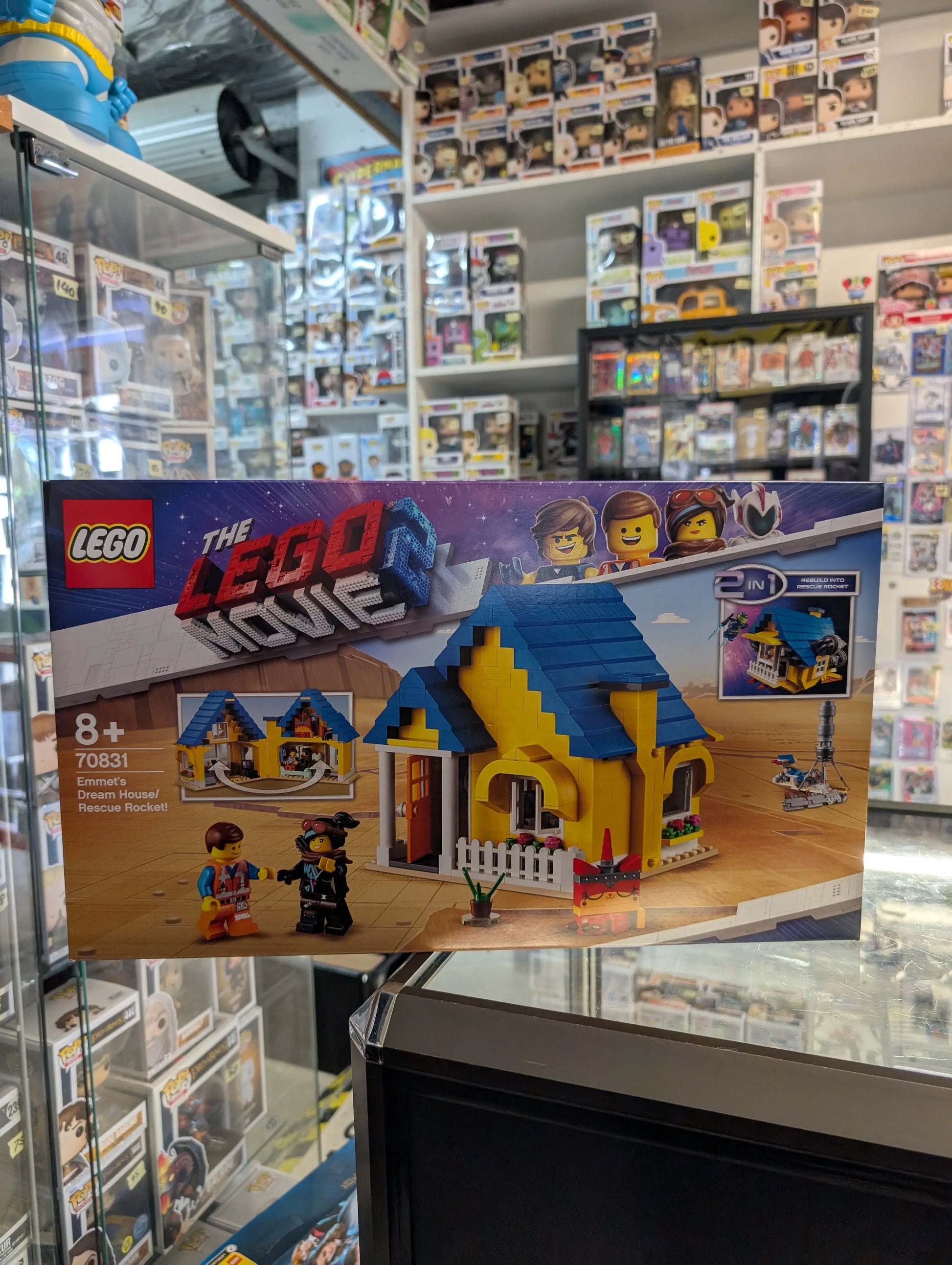 Lego Movie 2 Set 70831 EMMET'S DREAM HOUSE / RESCUE ROCKET! Wyldstyle Kitty NEW FRENLY BRICKS - Open 7 Days