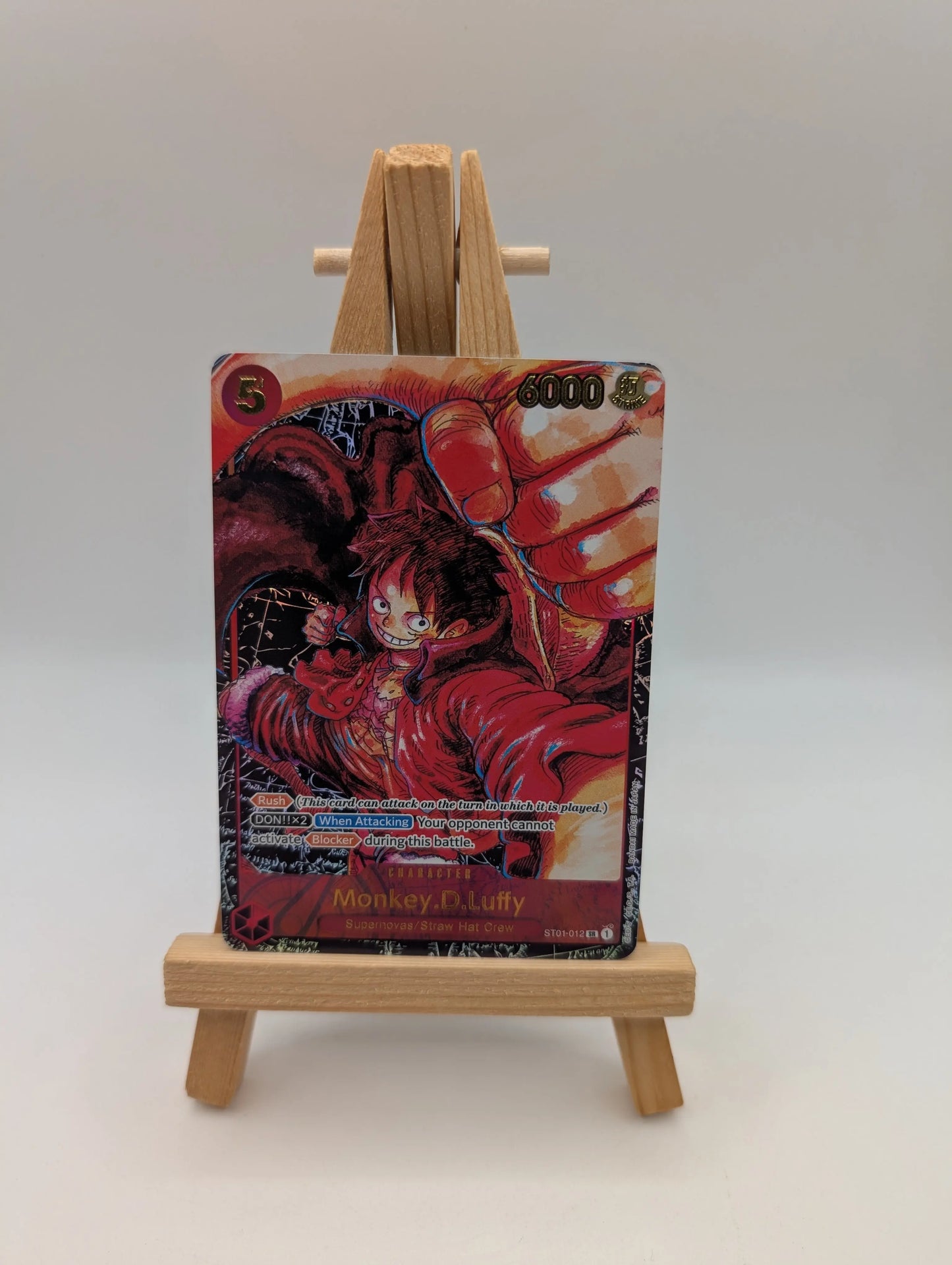 MONKEY D LUFFY ST01-012 ALT - AWAKENING OF THE NEW ERA - ENGLISH ONE PIECE - NM2 FRENLY BRICKS - Open 7 Days