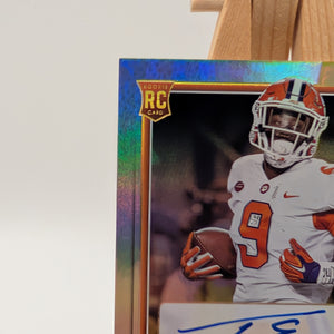 2021 Panini Contenders TRAVIS ETIENNE RC  Auto 10/10 On card Rookie College FRENLY BRICKS - Open 7 Days