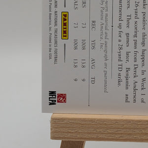 2014 National Treasures Kelvin Benjamin Rookie Patch Auto 5/5 Gloves NFL FRENLY BRICKS - Open 7 Days