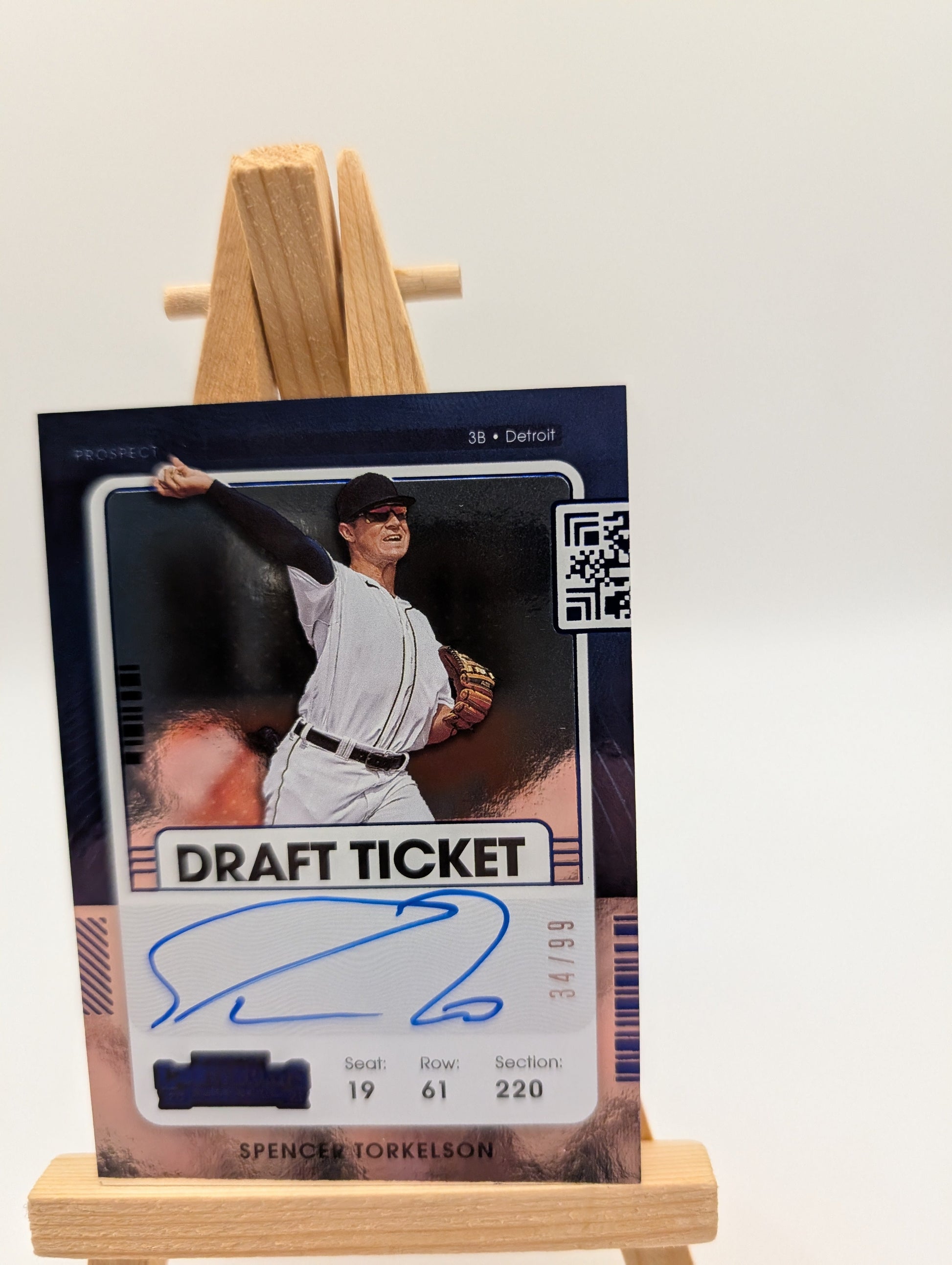 2021  Panini Contenders Spencer Torkelson Draft Ticket Auto /99 | Detroit Tigers FRENLY BRICKS - Open 7 Days