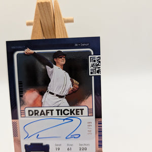 2021  Panini Contenders Spencer Torkelson Draft Ticket Auto /99 | Detroit Tigers FRENLY BRICKS - Open 7 Days