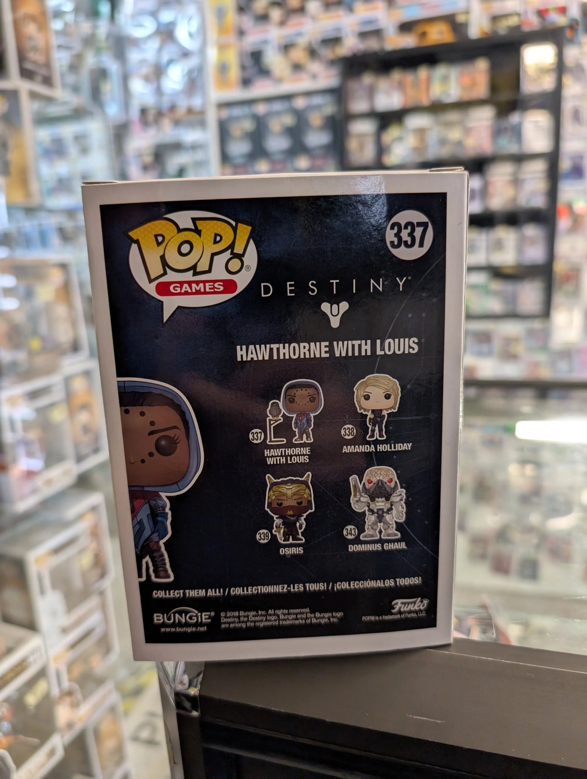 Hawthorne (without Louis) 337 ~ Destiny ~ Funko Pop Vinyl ~ Games FRENLY BRICKS - Open 7 Days