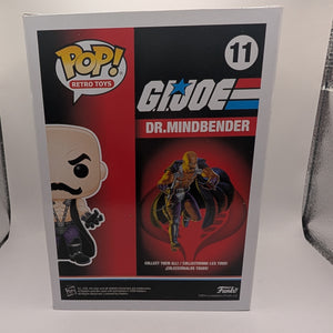 FUNKO POP 11  GI Joe Dr. Mindbender FRENLY BRICKS - Open 7 Days