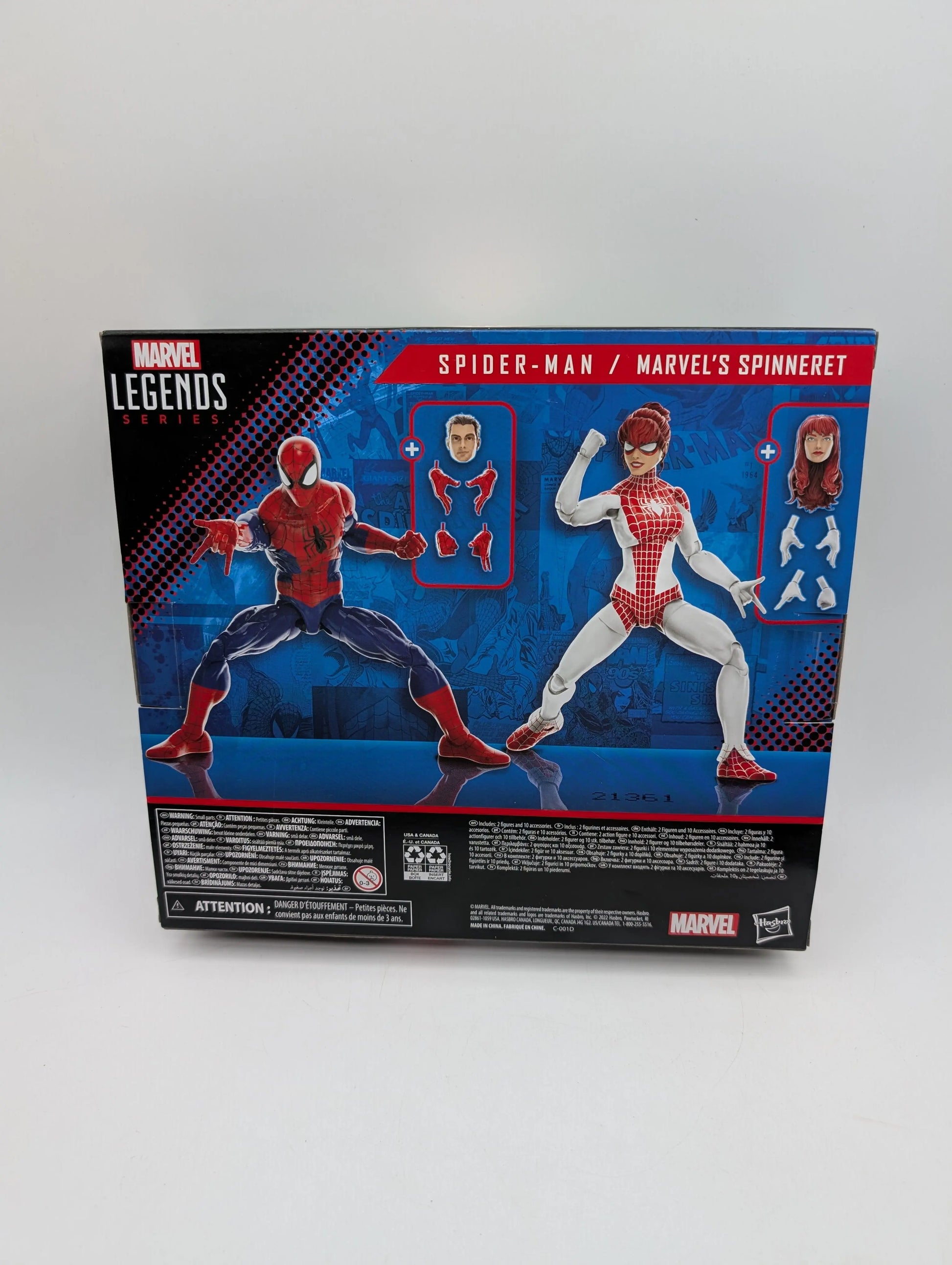 Hasbro Marvel Legends Spider-Man Marvel’s Spinneret 2-Pack Sealed New In Hand FRENLY BRICKS - Open 7 Days