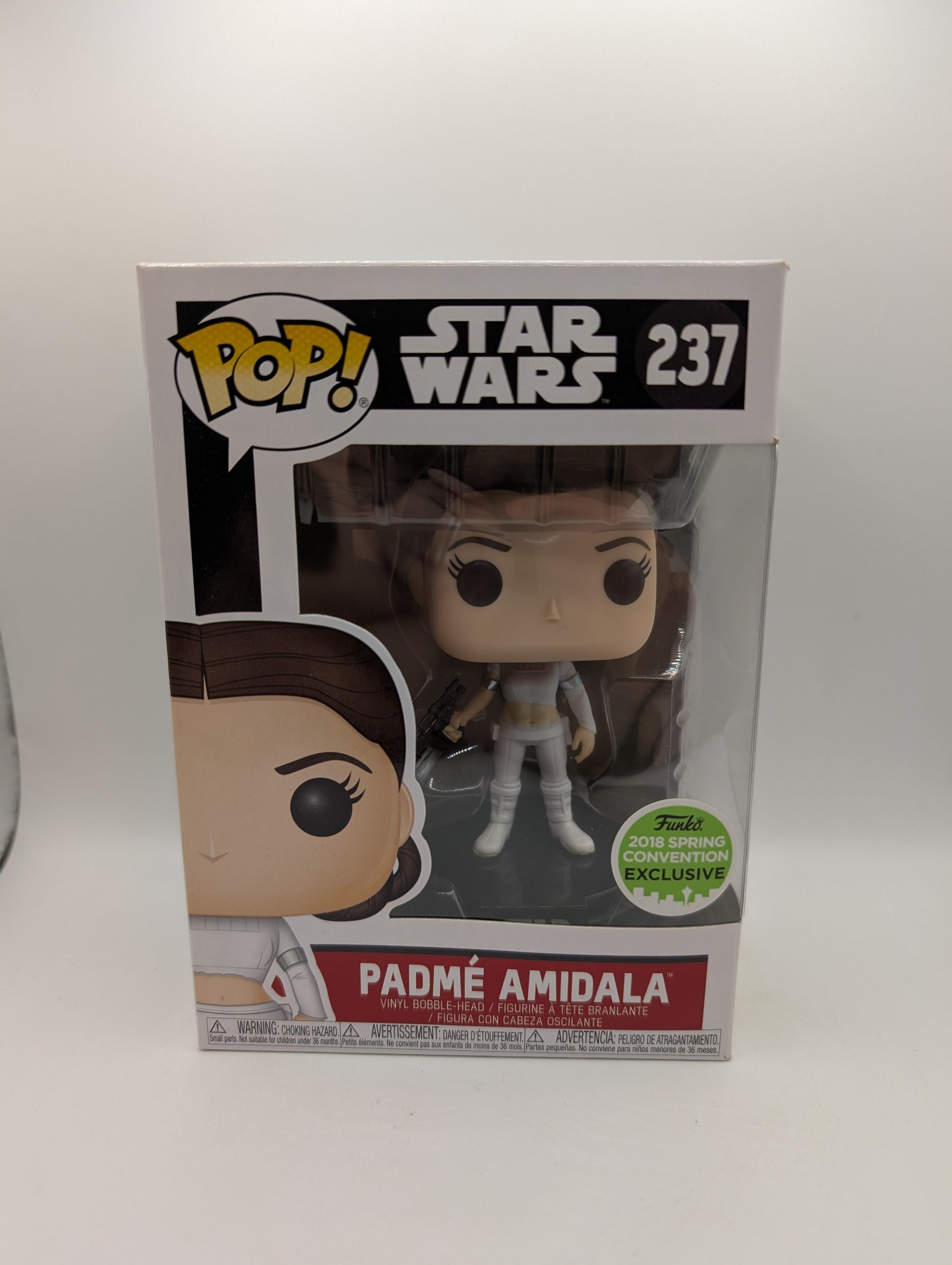 Star Wars Pop Vinyl 237 Padme Amidala 2018 Convention Exclusive FRENLY BRICKS - Open 7 Days