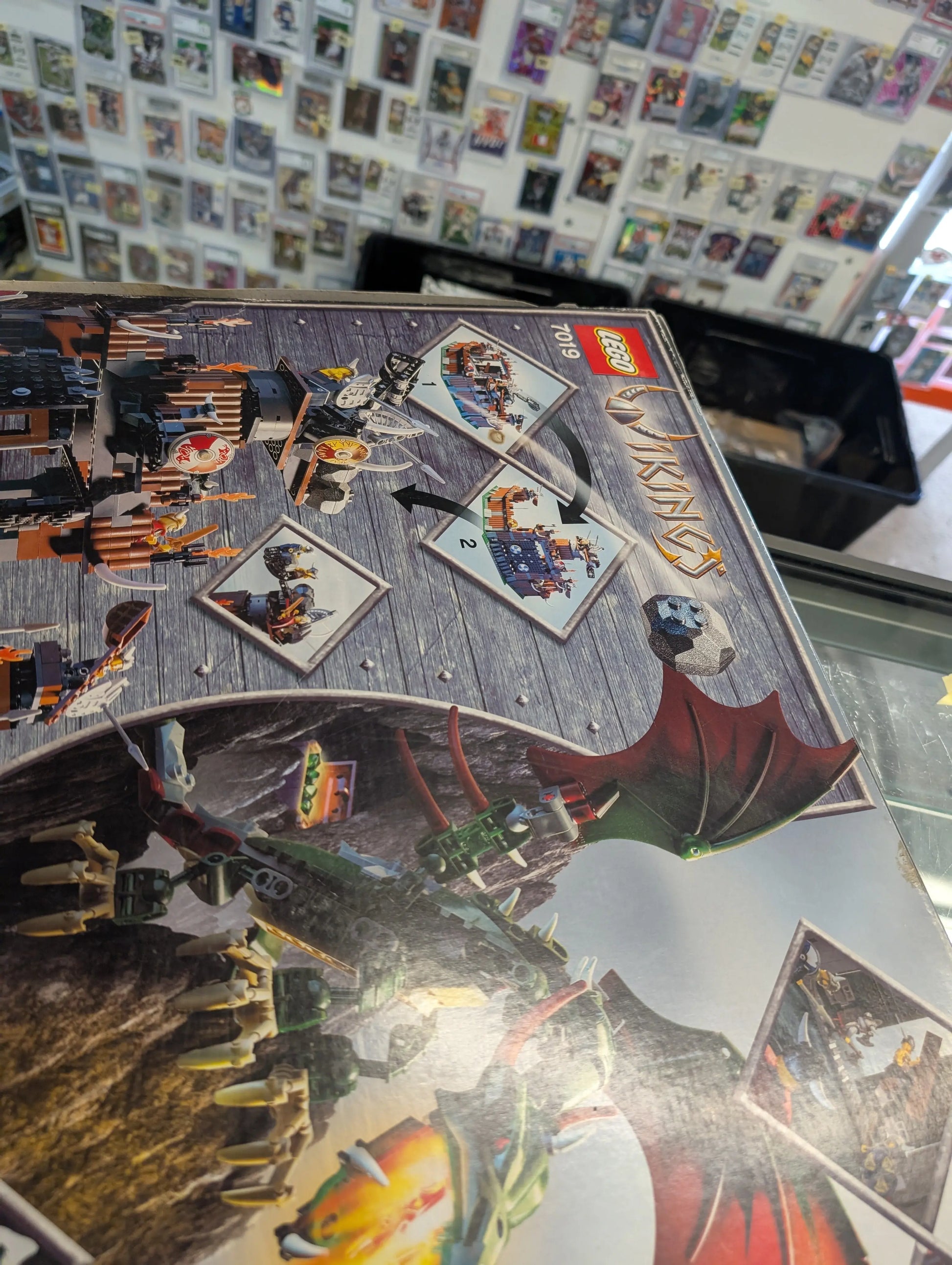 LEGO Vikings: Viking Fortress Against the Fafnir Dragon (7019) FRENLY BRICKS - Open 7 Days