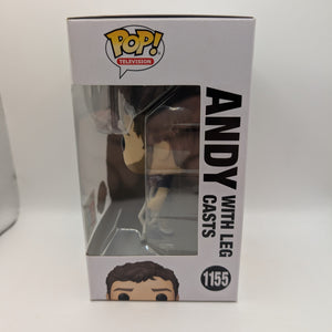 POP VINYL - ANDY WITH LEG CAST - 1155 - SPECIAL EDITION FRENLY BRICKS - Open 7 Days