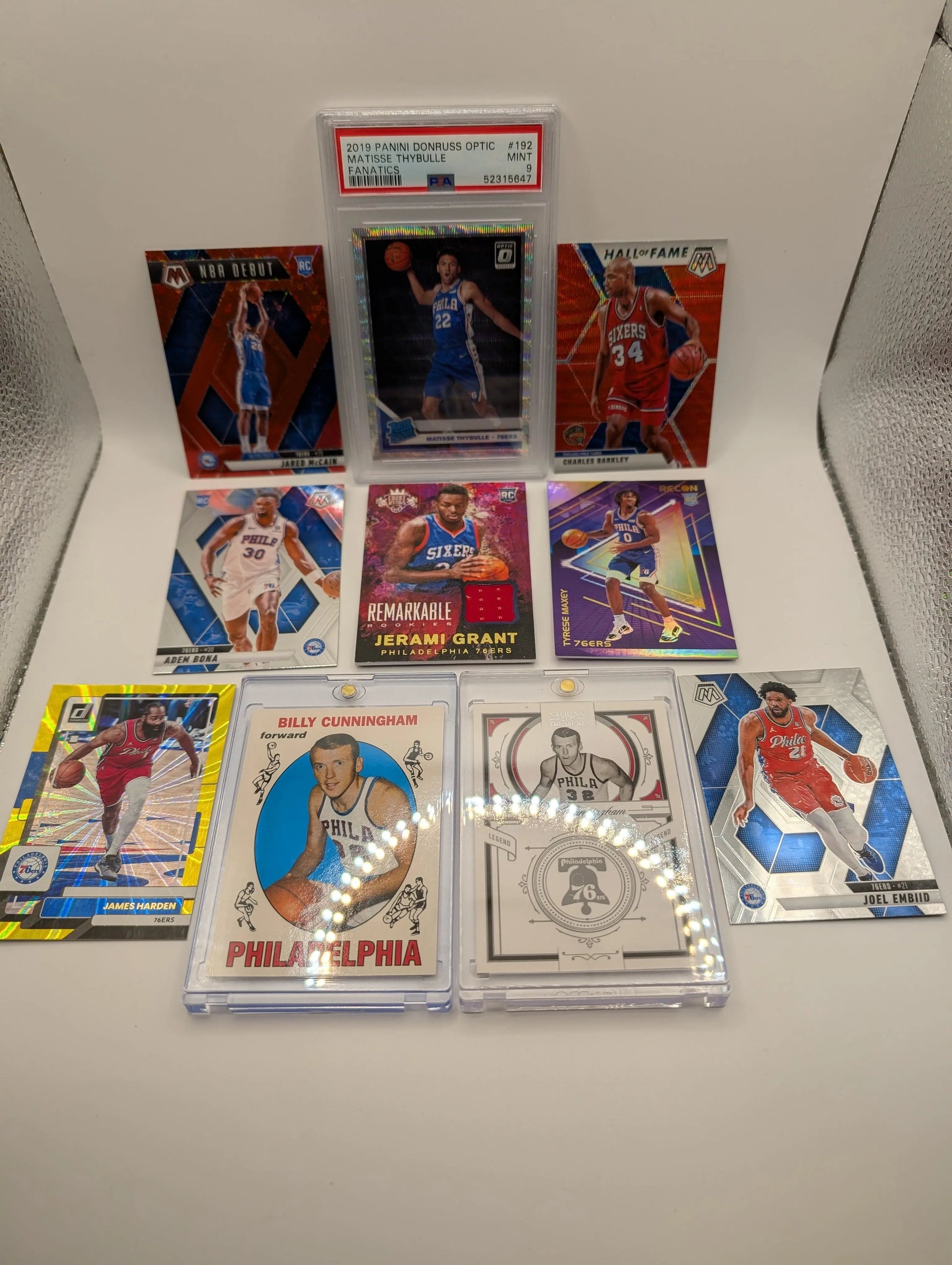 Philadelphia 76ers NBA Basketball Card Lot, Rookies, Patch, Auto, Graded FRENLY BRICKS - Open 7 Days