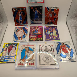 Philadelphia 76ers NBA Basketball Card Lot, Rookies, Patch, Auto, Graded FRENLY BRICKS - Open 7 Days