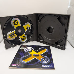Project X-2 No Relief (Complete Manual) PlayStation 1 PS1 PAL X 2 FRENLY BRICKS - Open 7 Days