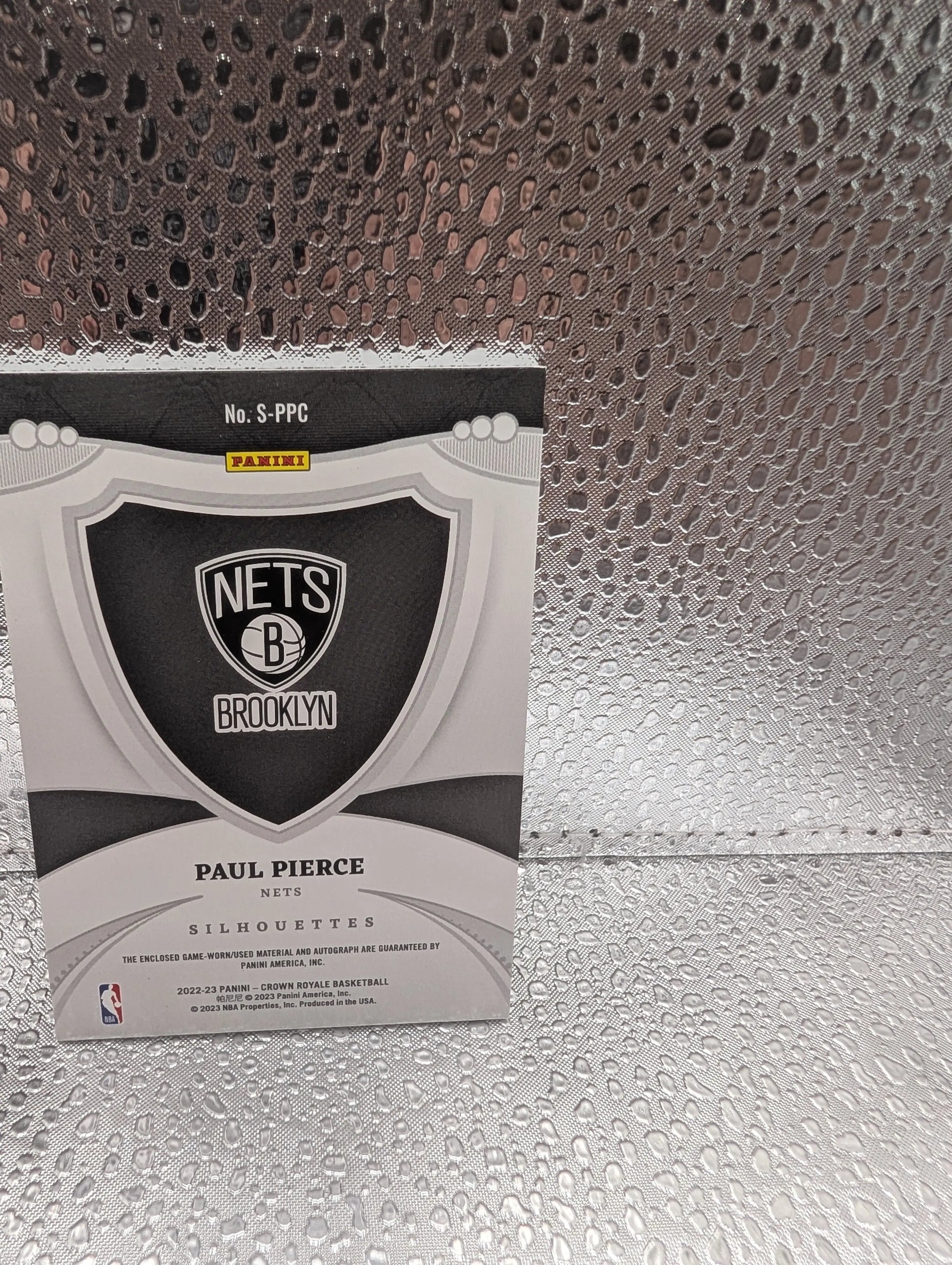 Paul Pierce 2022-23 Panini Crown Royale Auto Patch /12 S-PPC FRENLY BRICKS - Open 7 Days