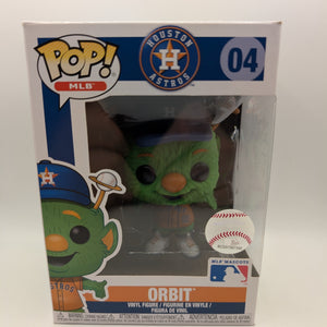 Funko Pop MLB Mascots Orbit #04 Houston Astros Vaulted Baseball Vinyl FRENLY BRICKS - Open 7 Days