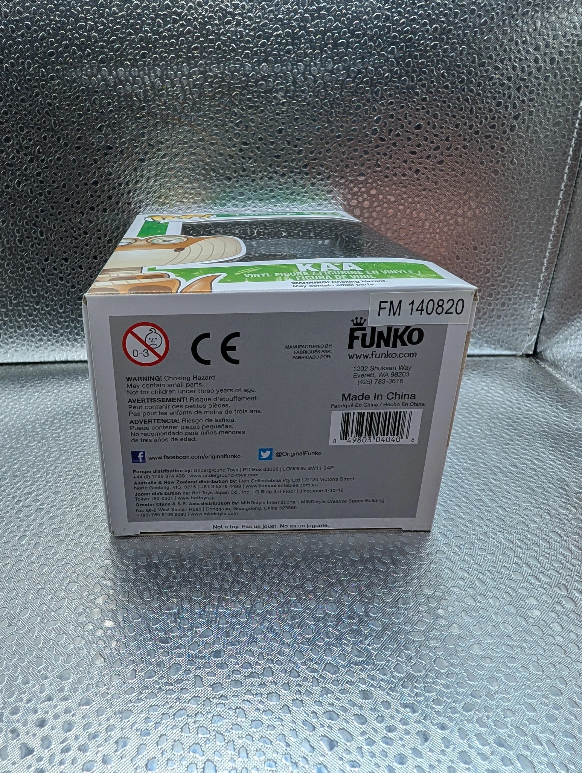 FUNKO Pop Vinyl Kaa #101 FRENLY BRICKS - Open 7 Days