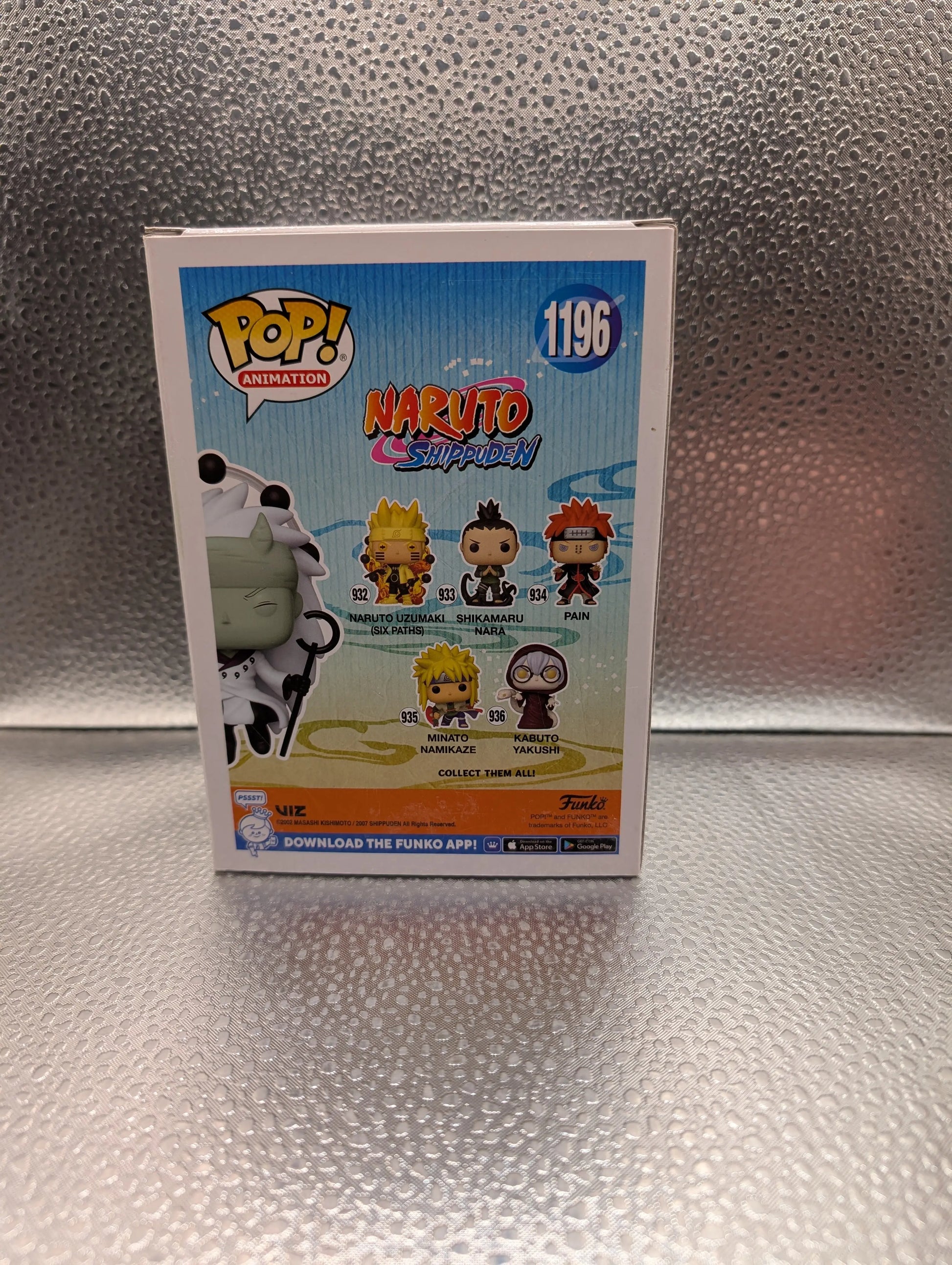 FUNKO Pop Vinyl Madara Uchiha Naruto #1196 FRENLY BRICKS - Open 7 Days