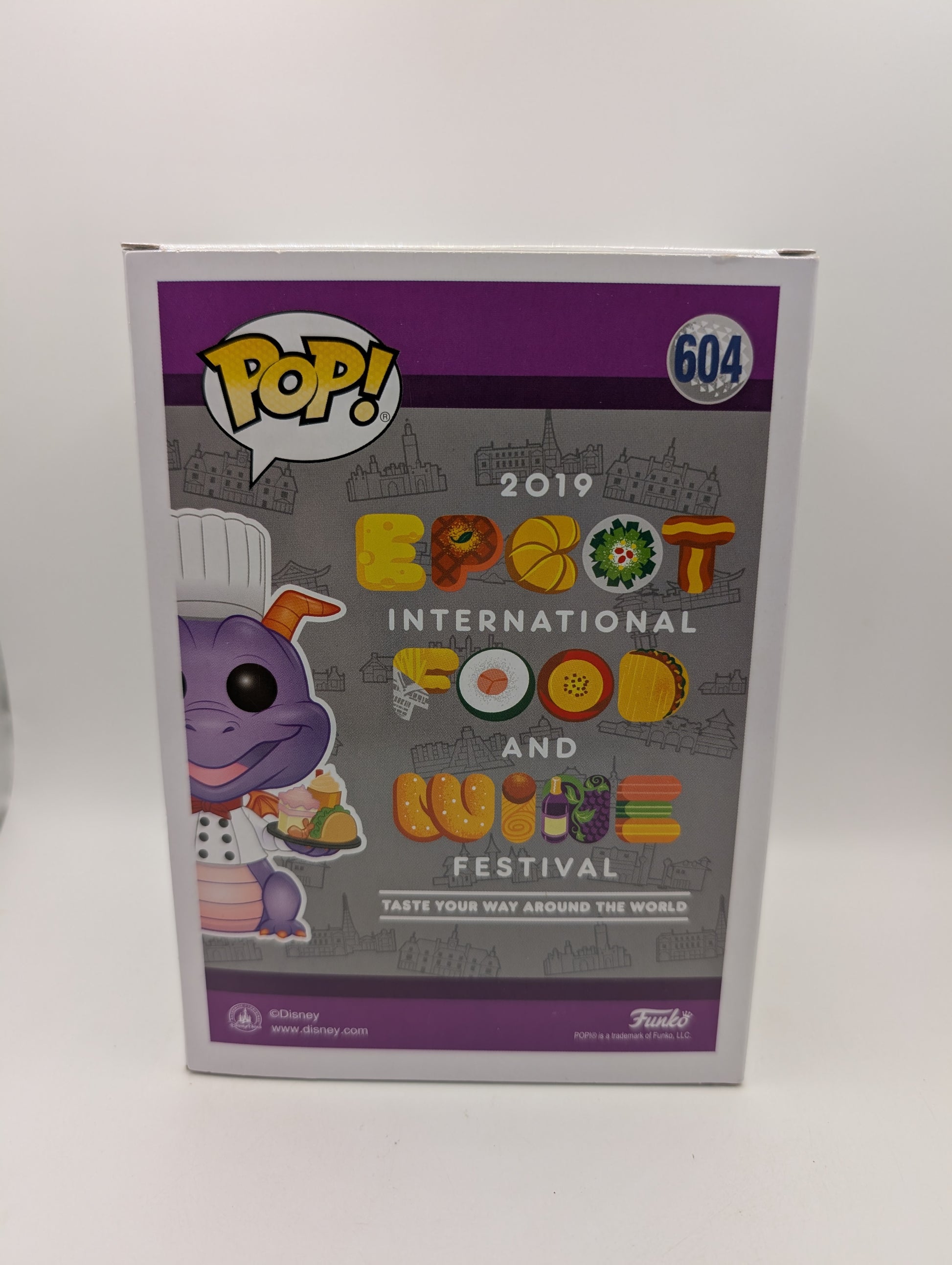 Chef Figment 604 ~ Disney: 2019 Epcot Food & Wine Festival ~ Funko Pop Vinyl