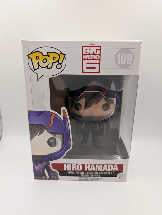 Funko Pop! Vinyl - Disney Big Hero 6 - Hiro Hamada #109 FRENLY BRICKS - Open 7 Days