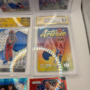 Philadelphia 76ers NBA Basketball Card Lot, Rookies, Patch, Auto, Joel Embiid FRENLY BRICKS - Open 7 Days