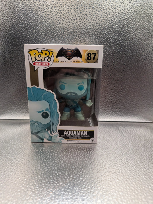 FUNKO Pop Vinyl Aquaman #87 FRENLY BRICKS - Open 7 Days