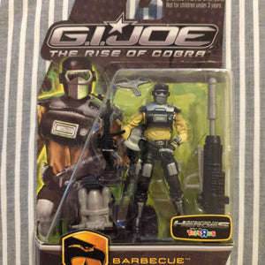 GI Joe The Rise of Cobra FireFighter Barbecue Figure Toys R Us Exclusive New FRENLY BRICKS - Open 7 Days