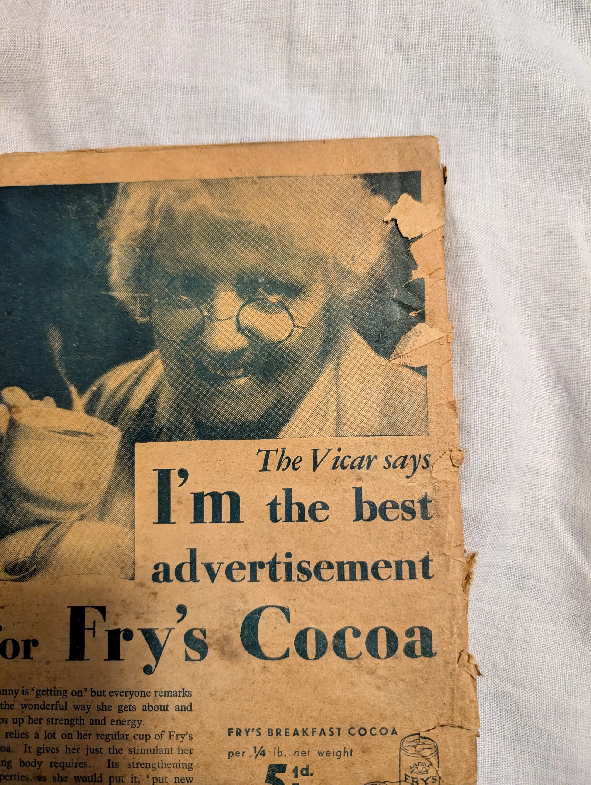 Peg's Paper 1936 Feb 29 poor condition FRENLY BRICKS - Open 7 Days