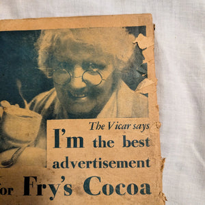 Peg's Paper 1936 Feb 29 poor condition FRENLY BRICKS - Open 7 Days