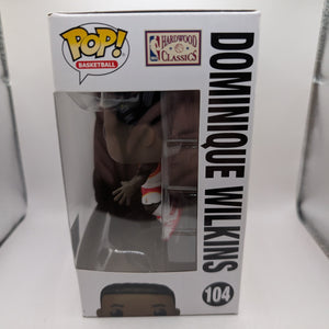 Funko POP! Vinyl Figure - 104 Basketball - Atlanta Hawks - Dominique Wilkins FRENLY BRICKS - Open 7 Days