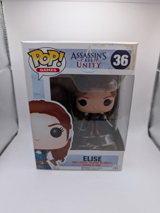 Funko POP! Vinyl Games - Assassin's Creed Unity - Elise #36 FRENLY BRICKS - Open 7 Days