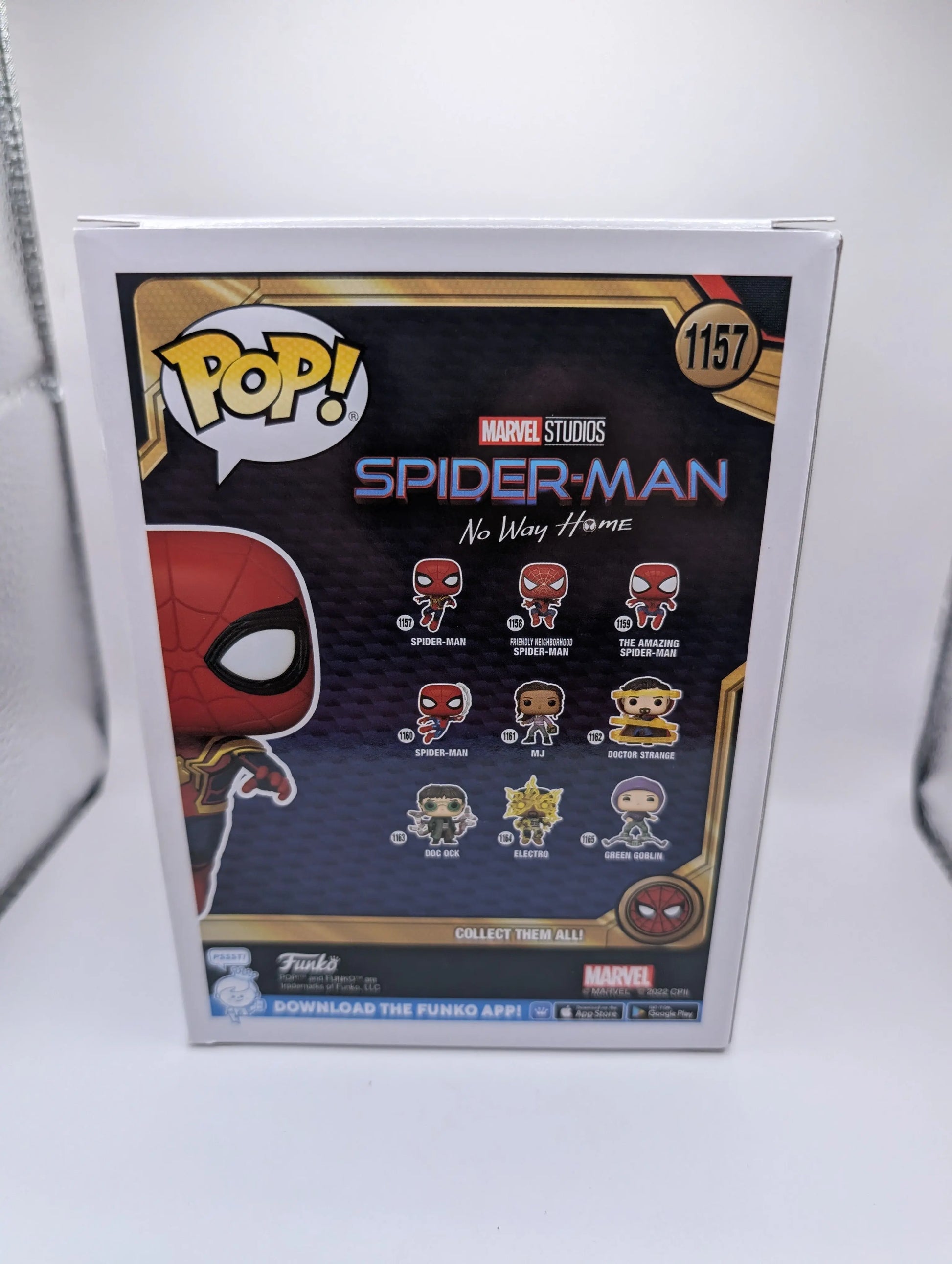 Marvel Funko Pop - Spider-Man (Leaping)- No Way Home - No. 1157 FRENLY BRICKS - Open 7 Days