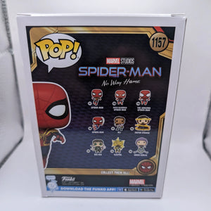 Marvel Funko Pop - Spider-Man (Leaping)- No Way Home - No. 1157 FRENLY BRICKS - Open 7 Days