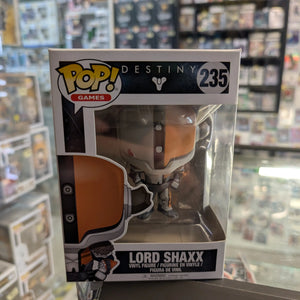 Pop Games Vinyl Figure - Pop Games - Destiny - Lord Shaxx # 235 FRENLY BRICKS - Open 7 Days