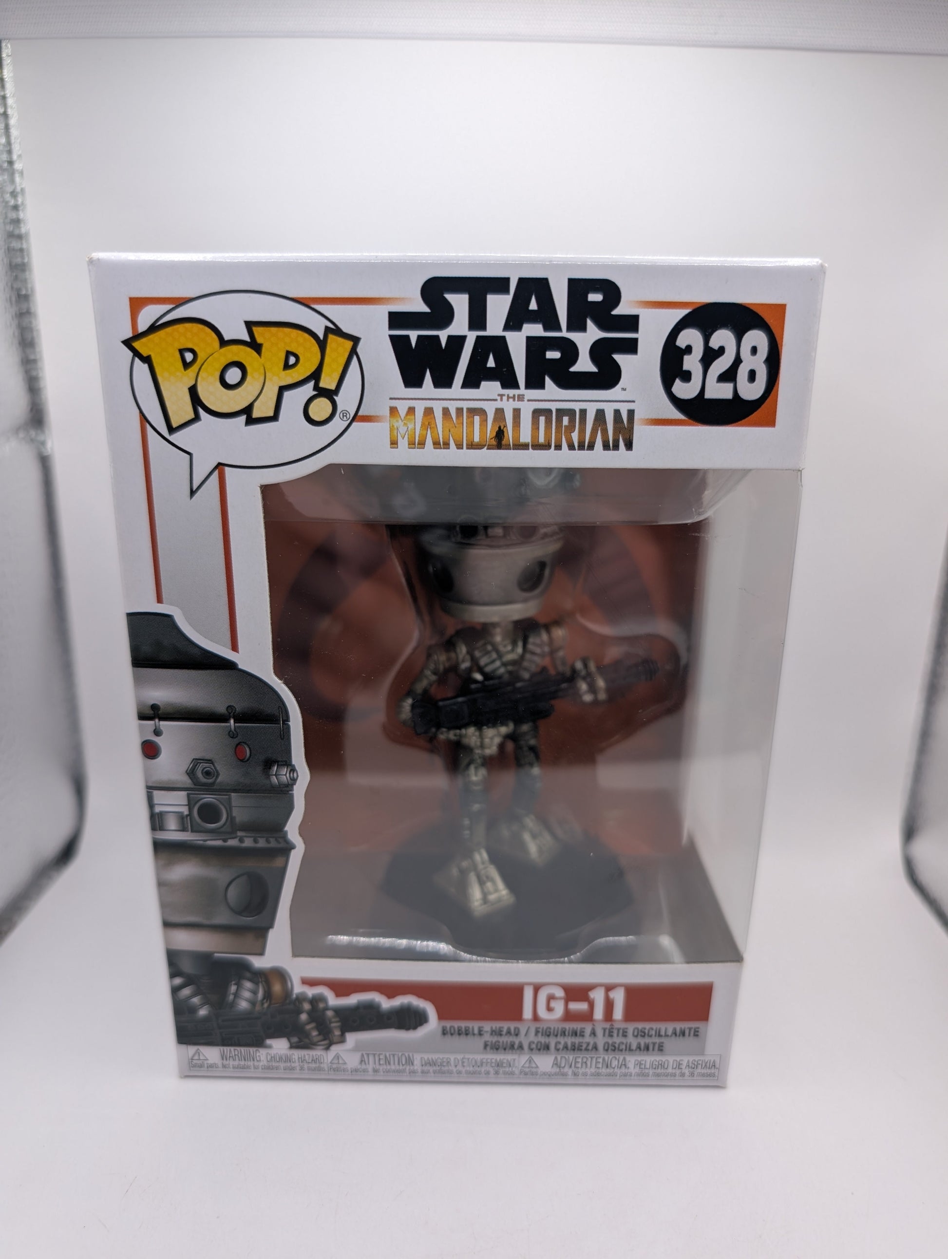 Star Wars: The Mandalorian IG-11 Funko Pop! Vinyl Figure #328 FRENLY BRICKS - Open 7 Days