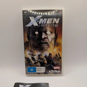 X-Men Legends II: Rise Of Apocalypse + Manual - Sony PSP - Tested & Working FRENLY BRICKS - Open 7 Days