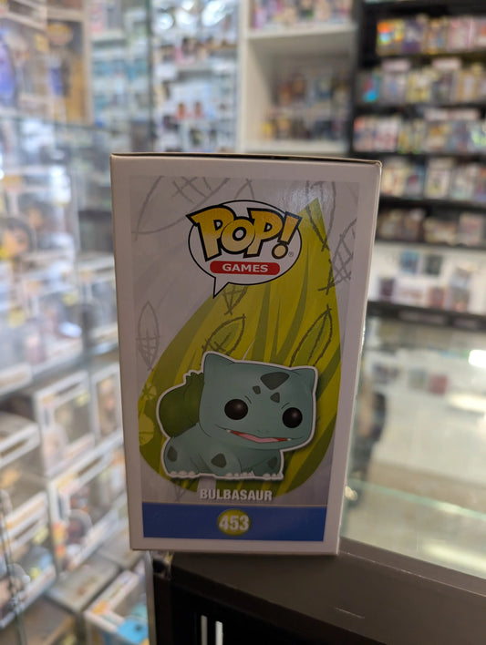 Pokemon - BULBASAUR (flocked) - ECCC 2020 -Funko POP! Vinyl 453 FRENLY BRICKS - Open 7 Days