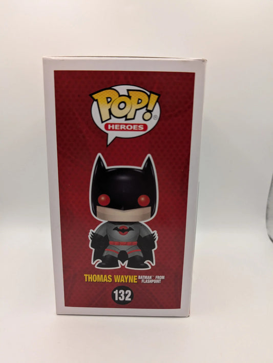 Funko Pop! DC Super Heroes: #132 THOMAS WAYNE (Batman From Flashpoint) *VAULTED* FRENLY BRICKS - Open 7 Days
