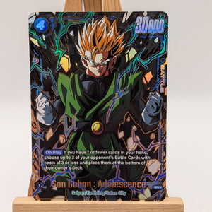 Dragon Ball  - Son Gohan : Adolescence FB03-039 (SR) Raging Roar Alt Art English FRENLY BRICKS - Open 7 Days