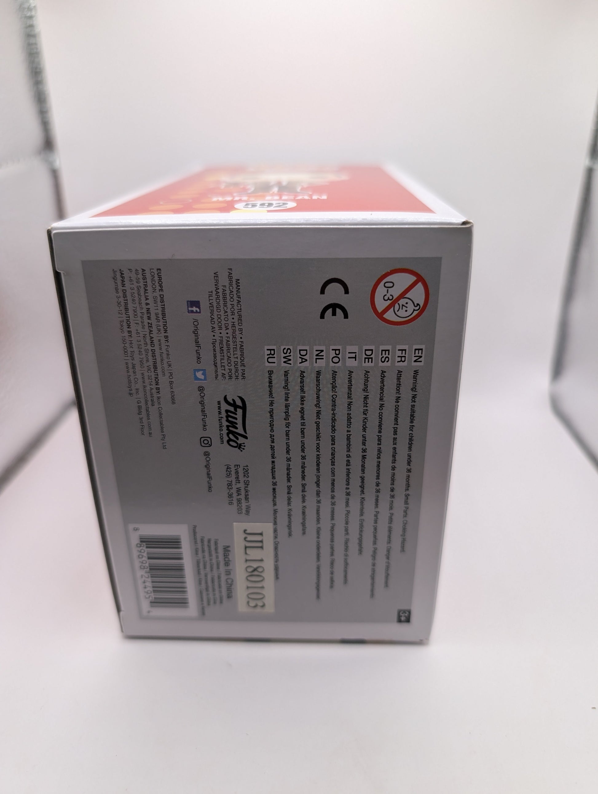 Funko Pop! Vinyl: Mr. Bean - Mr. Bean and Teddy #592 Rowan Atkinson FRENLY BRICKS - Open 7 Days