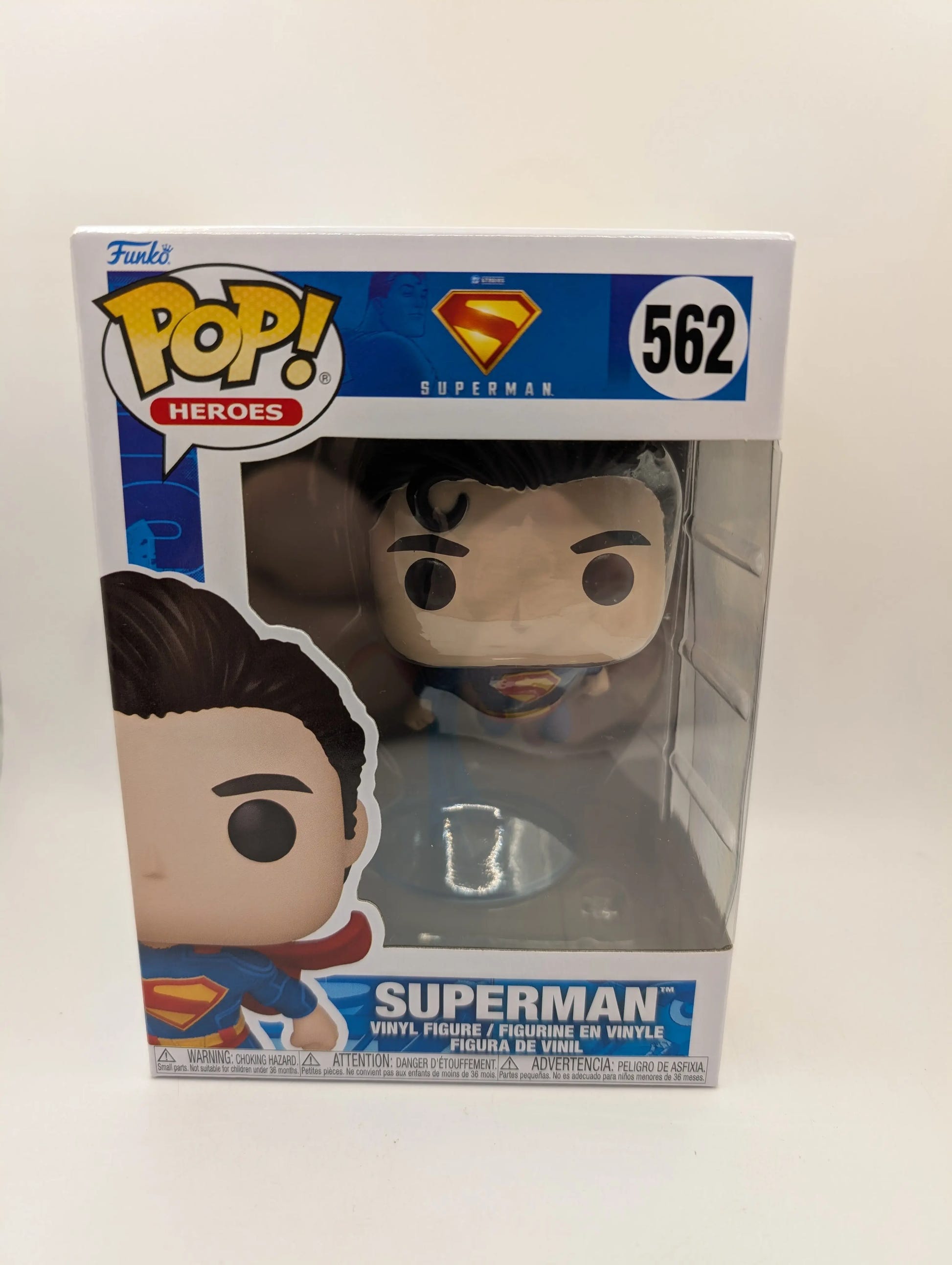 Funko POP! Heroes Superman #562 Superman FRENLY BRICKS - Open 7 Days image 1