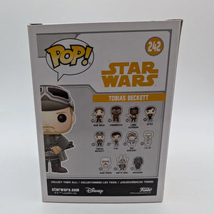Star Wars Tobias Beckett #242 - Funko Pop Vinyl - Solo FRENLY BRICKS - Open 7 Days