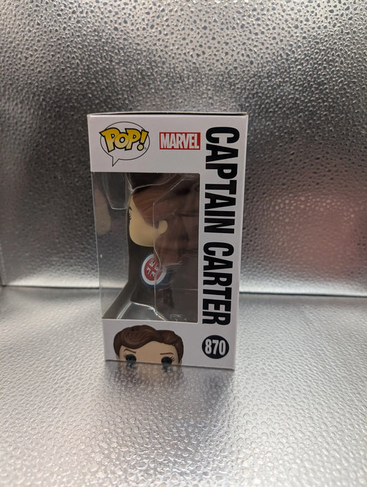 FUNKO Pop Vinyl Captain Carter #870 FRENLY BRICKS - Open 7 Days