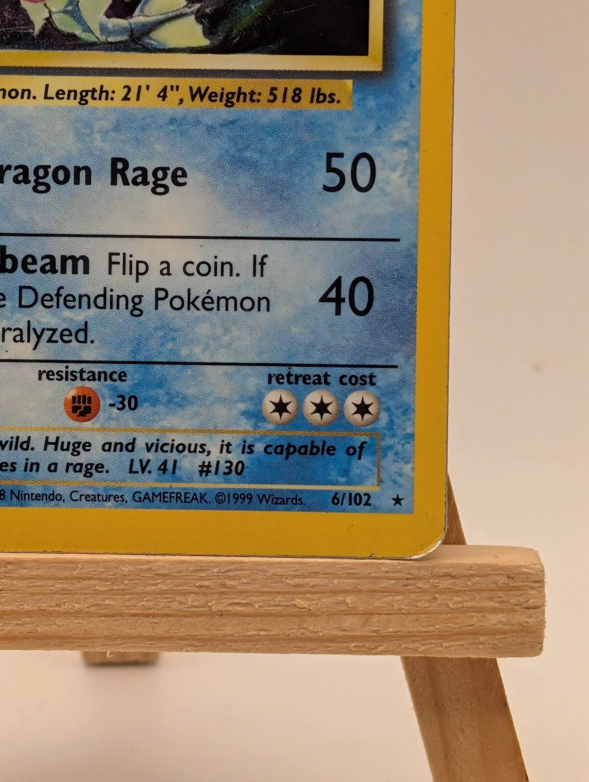 Gyarados 6/102 | Holo | WOTC | Base Set | MP/HP | Pokemon TCG FRENLY BRICKS - Open 7 Days image 6