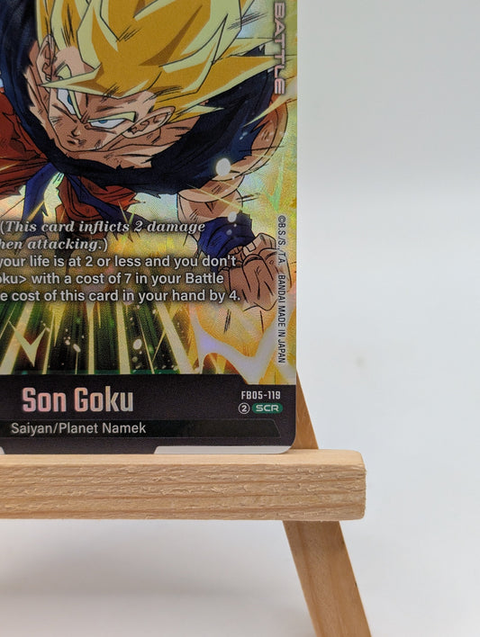 DBS Fusion World #FB05-119 Son Goku SCR Dragon Ball Super Tcg FRENLY BRICKS - Open 7 Days