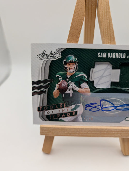 2020 Panini Absolute Tools of the Trade RPA Sam Darnold Rookie /30 FRENLY BRICKS - Open 7 Days