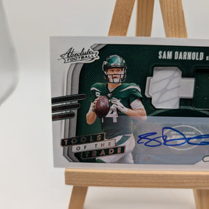 2020 Panini Absolute Tools of the Trade RPA Sam Darnold Rookie /30 FRENLY BRICKS - Open 7 Days
