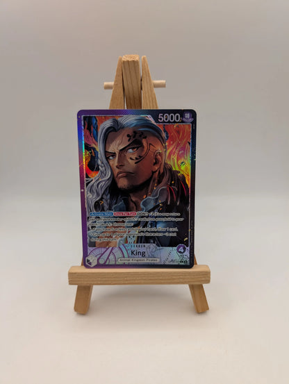 King OP08-057 Leader Alt Art One Piece English FRENLY BRICKS - Open 7 Days