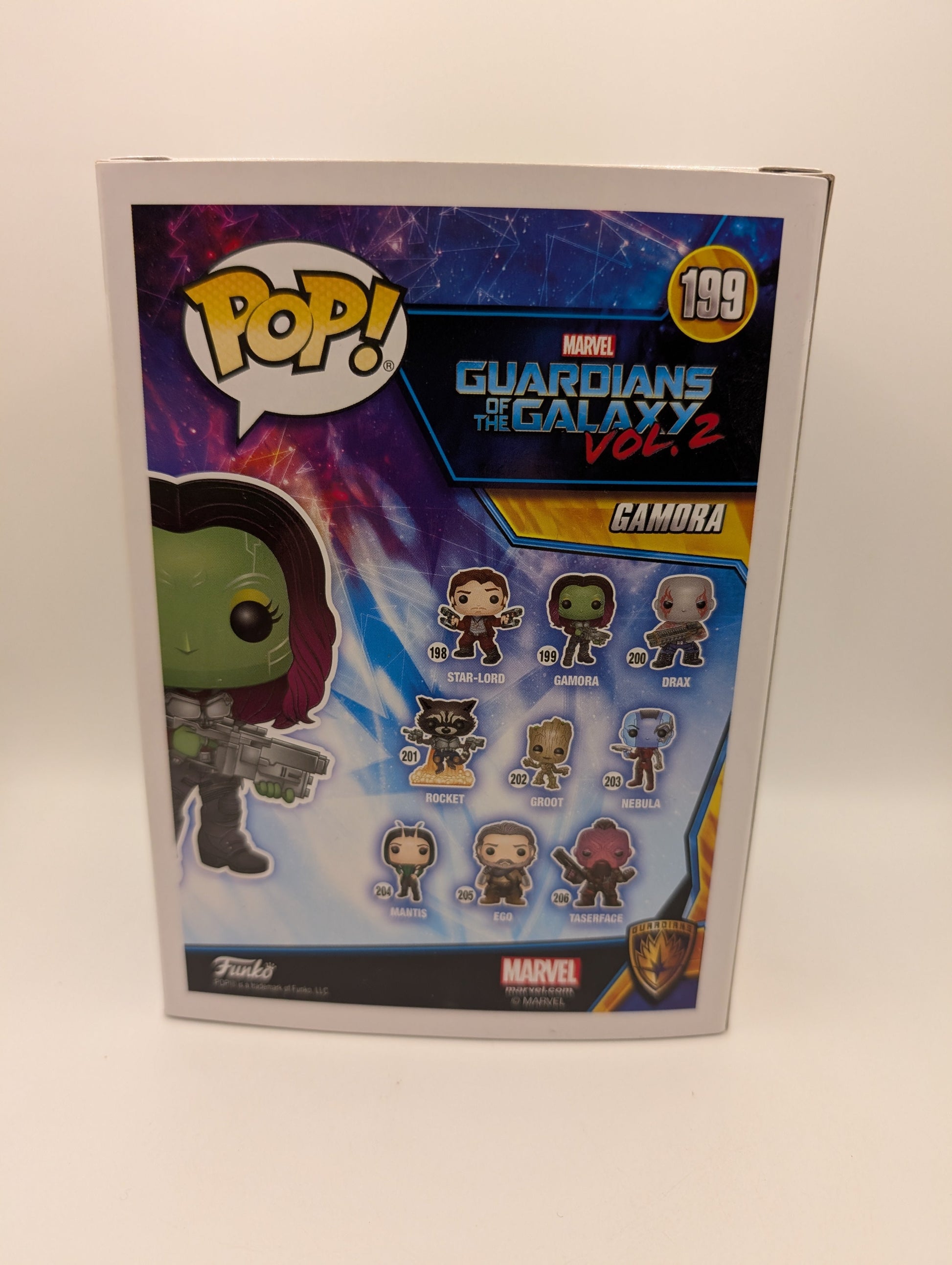 Gamora Funko Pop Vinyl Bobblehead #199 Guardians Of The Galaxy Vol 2 FRENLY BRICKS - Open 7 Days